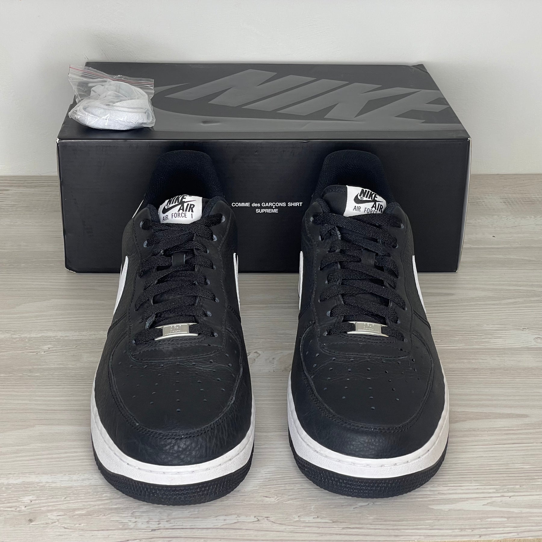 Nike Sneakers, Air Force 1 Low 'Supreme x Comme des Garcons (2018) (47.5) 🍫