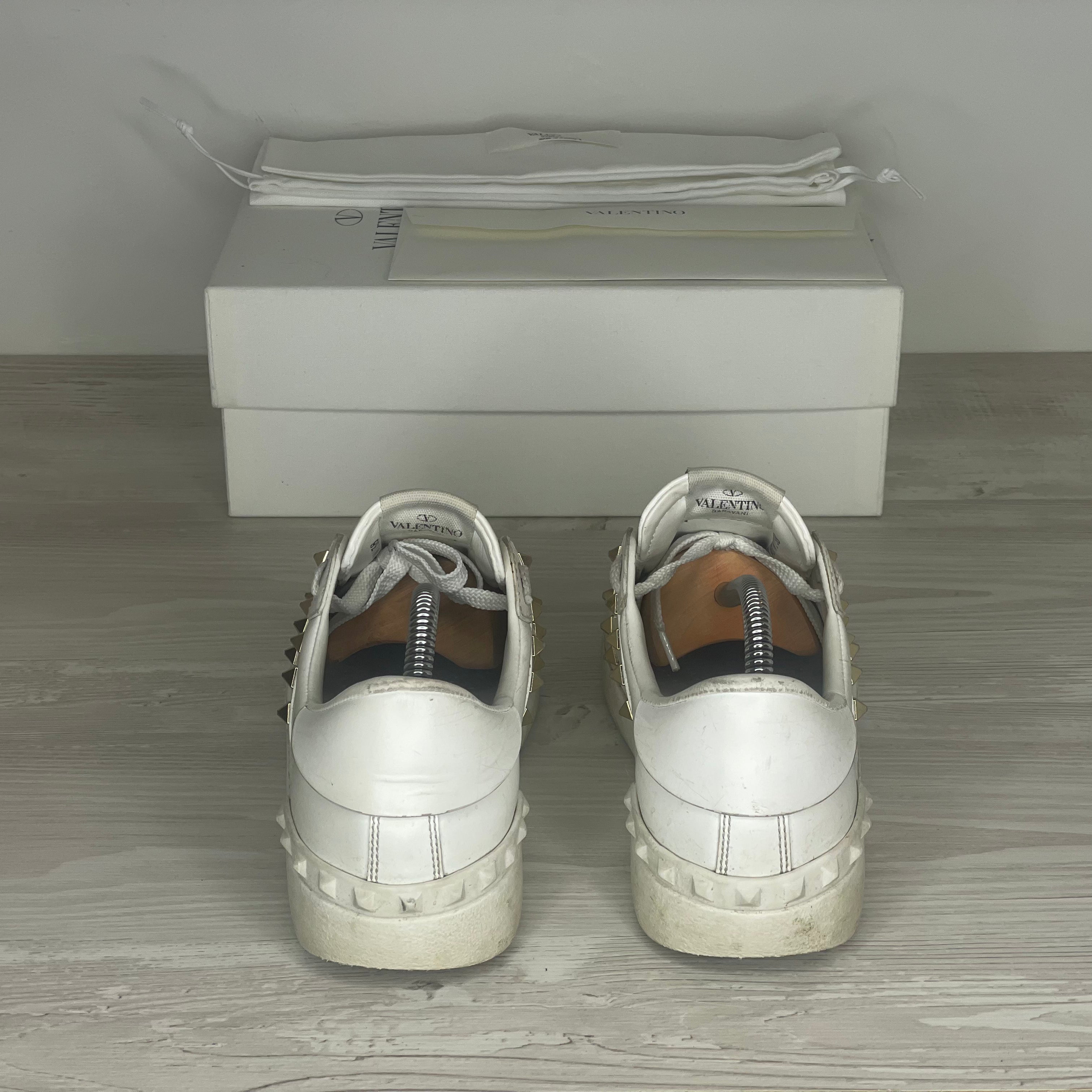 Valentino Sneakers, Dame 'Hvid' Rockstud (38) 🕊️