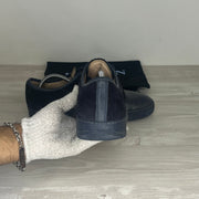 Lanvin Sneakers, Herre 'Navy Suede' Mat Toe (42) 😩