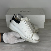 Alexander McQueen Sneakers, 'Hvid Læder' Oversized (37) 🤍