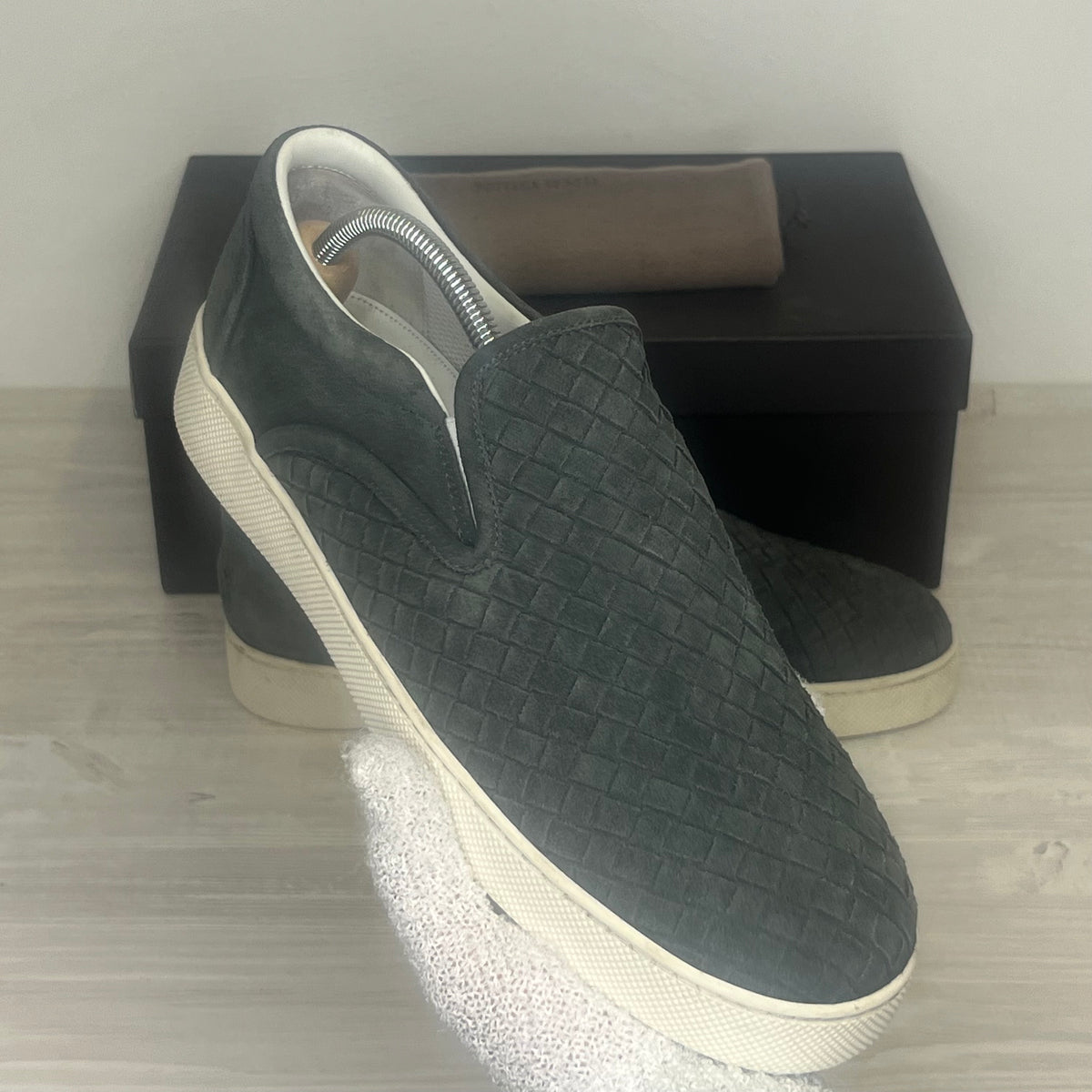 Bottega Veneta Sneakers, Herre 'Grå' (42.5)
