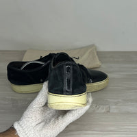 Lanvin Sneakers, Herre 'Navy Suede' Lak Toe (43) 😦