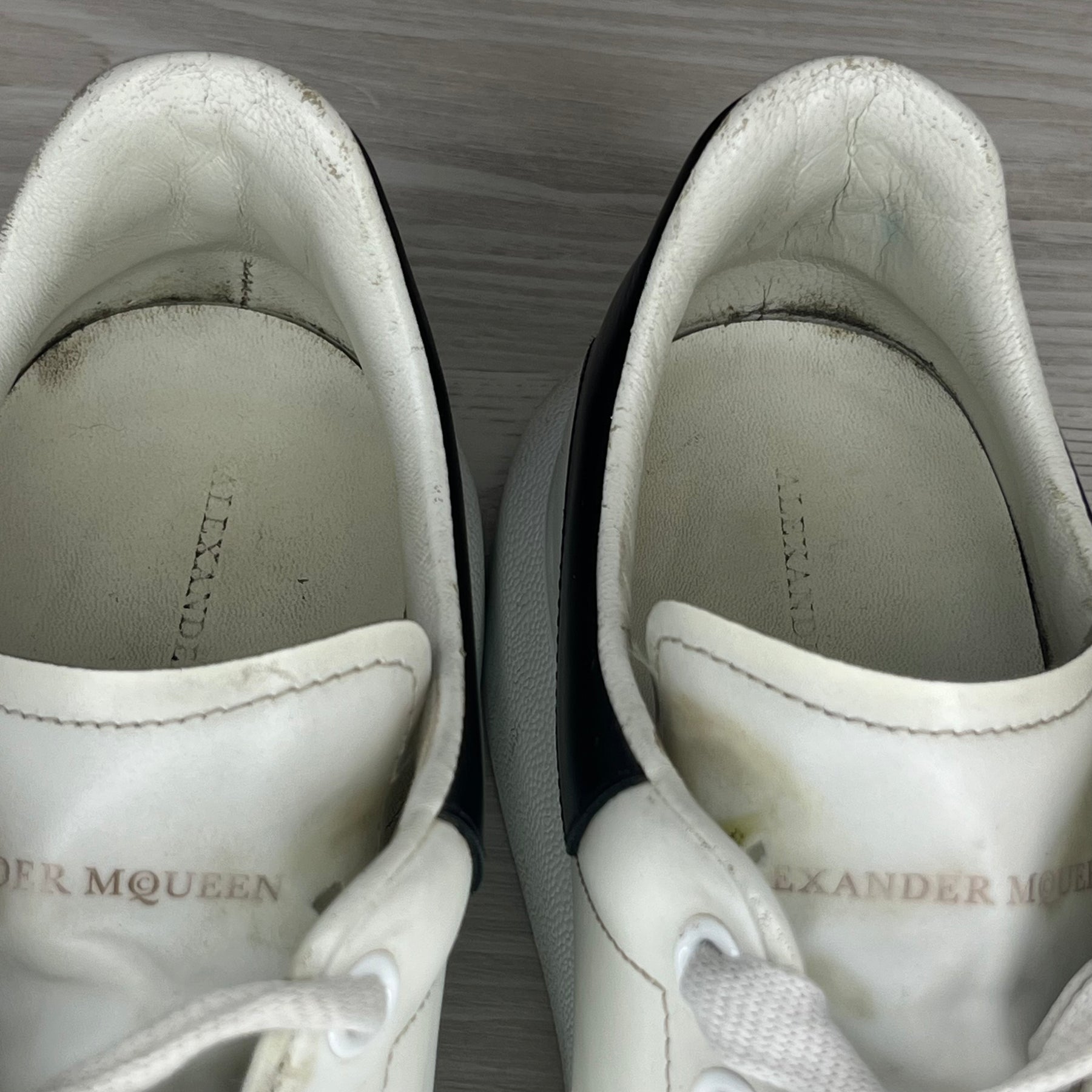 Alexander McQueen Sneakers, Herre Oversized 'Hvid' Læder (42) 🪩