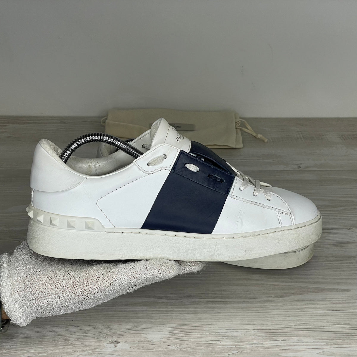 Valentino Sneakers, Kvinde 'Mørkeblå' Open (39.5) 🥶