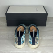 Gucci Sneakers, Herre 'Blå' Bloom Slip-ons Canvas (42.5) 🔵