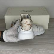Alexander McQueen Sneakers, 'Hvid Læder' Oversized (38.5) 🚦