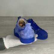 Christian Louboutin Sneakers, Herre 'Blå' Ruskind Atlantic (40.5) 🔵