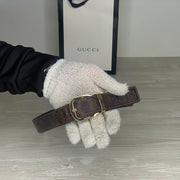 Gucci Bælte, 'Sort / Brun' Reversible (80 / 30) 🤎