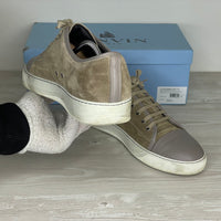 Lanvin Sneakers, Herre 'Beige' Mat Toe (45) 🏀