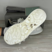 Alexander McQueen Sneakers, 'Hvid Læder' Oversized (44) 🐻