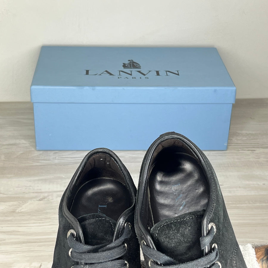 Lanvin Sneakers, Herre 'Black'  Mat Toe (40)