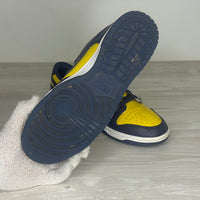 Nike Sneakers, Herre 'Gul / Blå' Dunk Low Michigan (44) 🔅