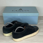 Lanvin Sneakers, Herre 'Black Suede' Lak Toe (39) 🪝