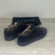 Lanvin Sneakers, Herre 'Navy Suede' Mat Toe (42) 😩