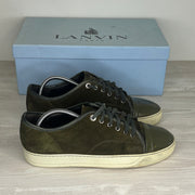 Lanvin Sneakers, Herre 'Grøn' Ruskind Lak Toe (41) 🛢️