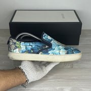Gucci Sneakers, Herre 'Blå' Bloom Slip-ons Canvas (42.5) 🔵