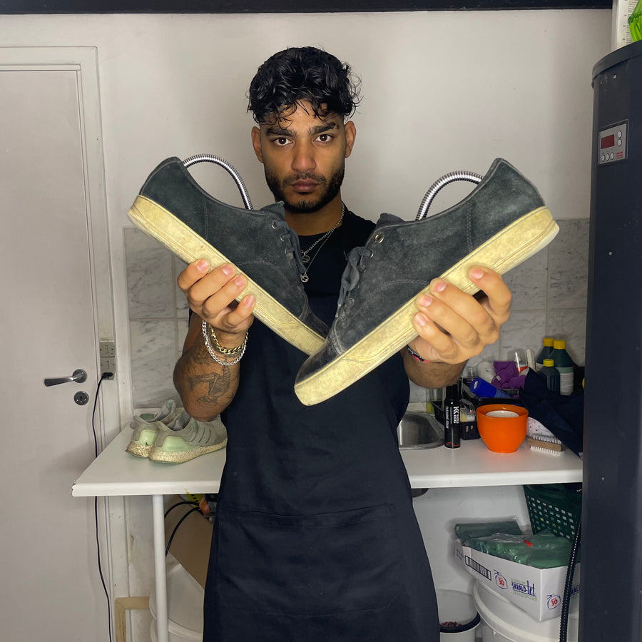 Professionel Sneaker Cleaning ,'Alle Materialer' Solo (Abonnement) 🧼