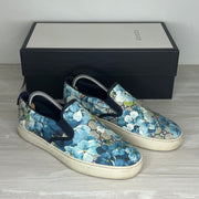 Gucci Sneakers, Herre 'Blå' Bloom Slip-ons Canvas (42.5) 🔵