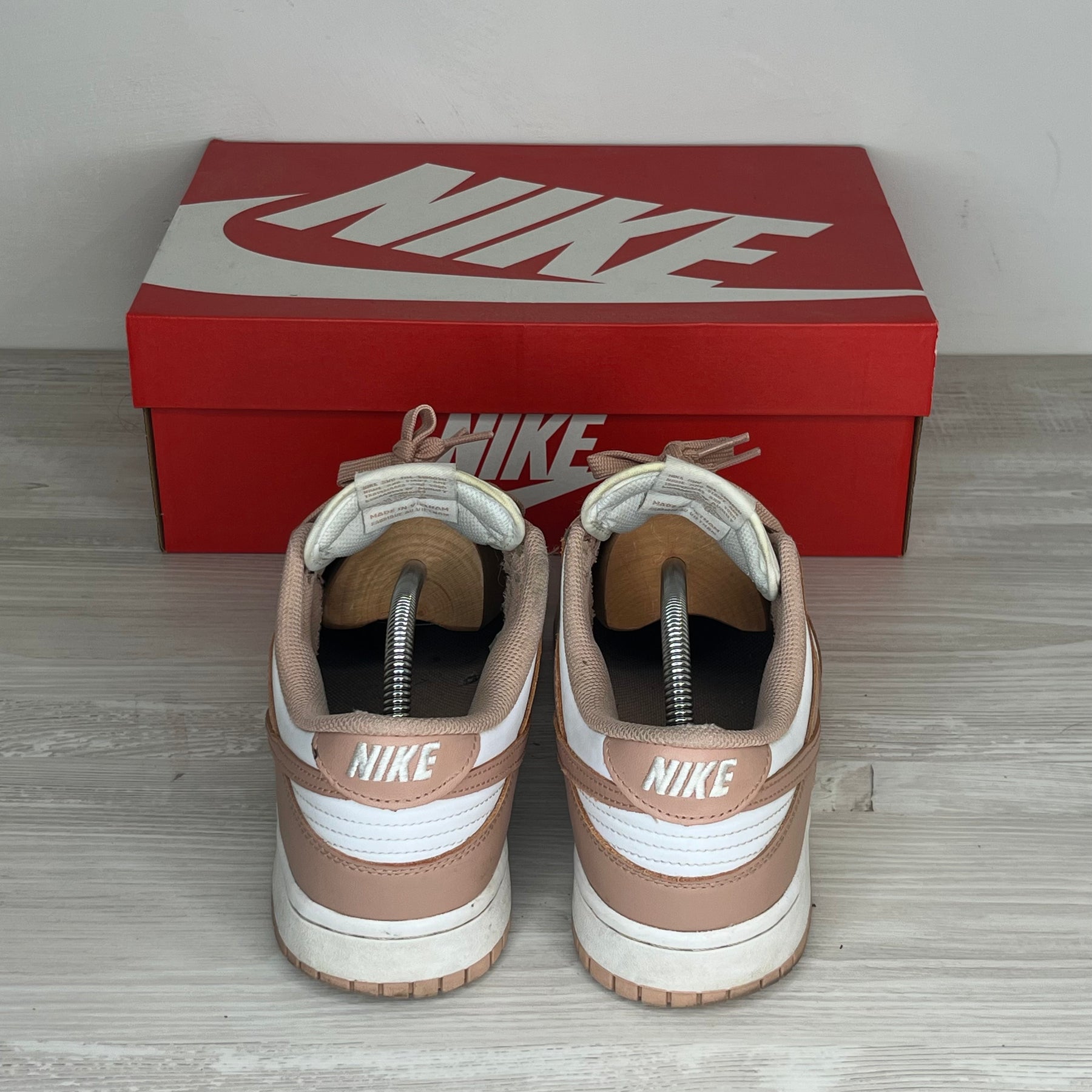 Nike Sneakers, Herre 'Rose Whisper' Dunk Low (43) 🏵️
