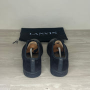Lanvin Sneakers, Herre 'Navy Suede' Mat Toe (42) 😩