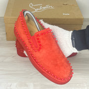 Christian Louboutin Pik Boat, Herre 'Red' (40)