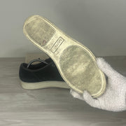 Lanvin Sneakers, Dark Green Suede 'Mat Toe' (40)