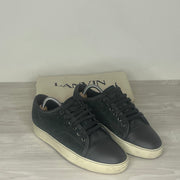 Lanvin Sneakers, Dark Green Suede 'Mat Toe' (40)