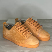 Christian Louboutin Sneakers, 'Orange Ruskind' (44)