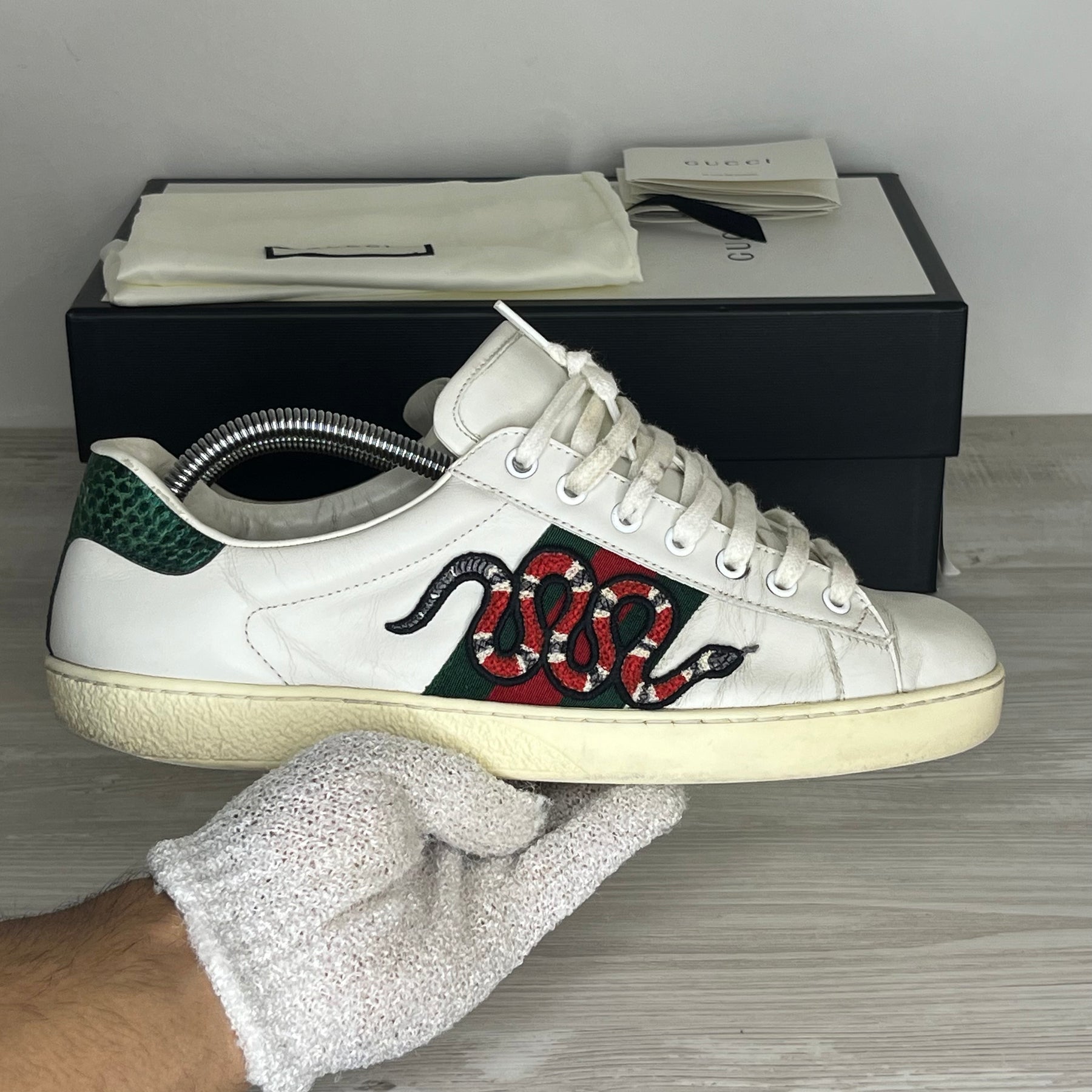 Gucci Sneakers, Ace 'Snakes' Low (43)