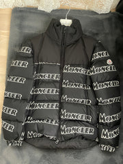 Moncler Jacket, "Faiveley" Logo Print Quilted Down (M3)