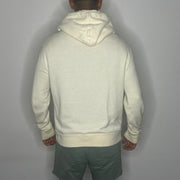 4_Gucci Hoodie, Herre 'Creme' Fake Logo (Small) 🎉