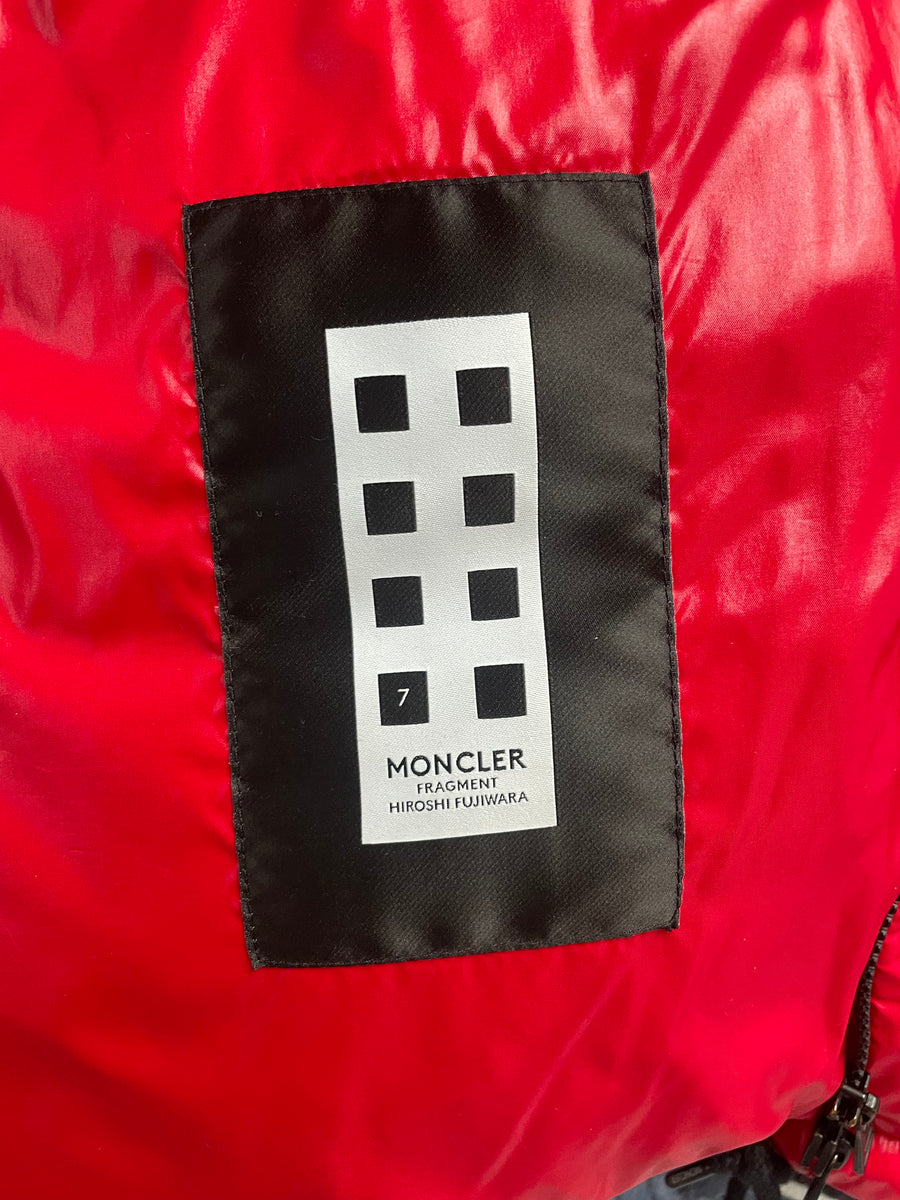 Moncler Jacket, Genius 7 Moncler Fragment Hiroshi Fujiwara - "Anthem" Red (M2)
