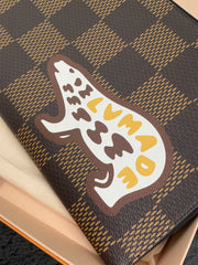 Louis Vuitton x NIGO Pochette Jour Clutch Bag, Damier Ebene Giant GM Brown