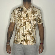 Saint Laurent Skjorte, Herre 'Creme' Hawaiian (XSmall) ☀️