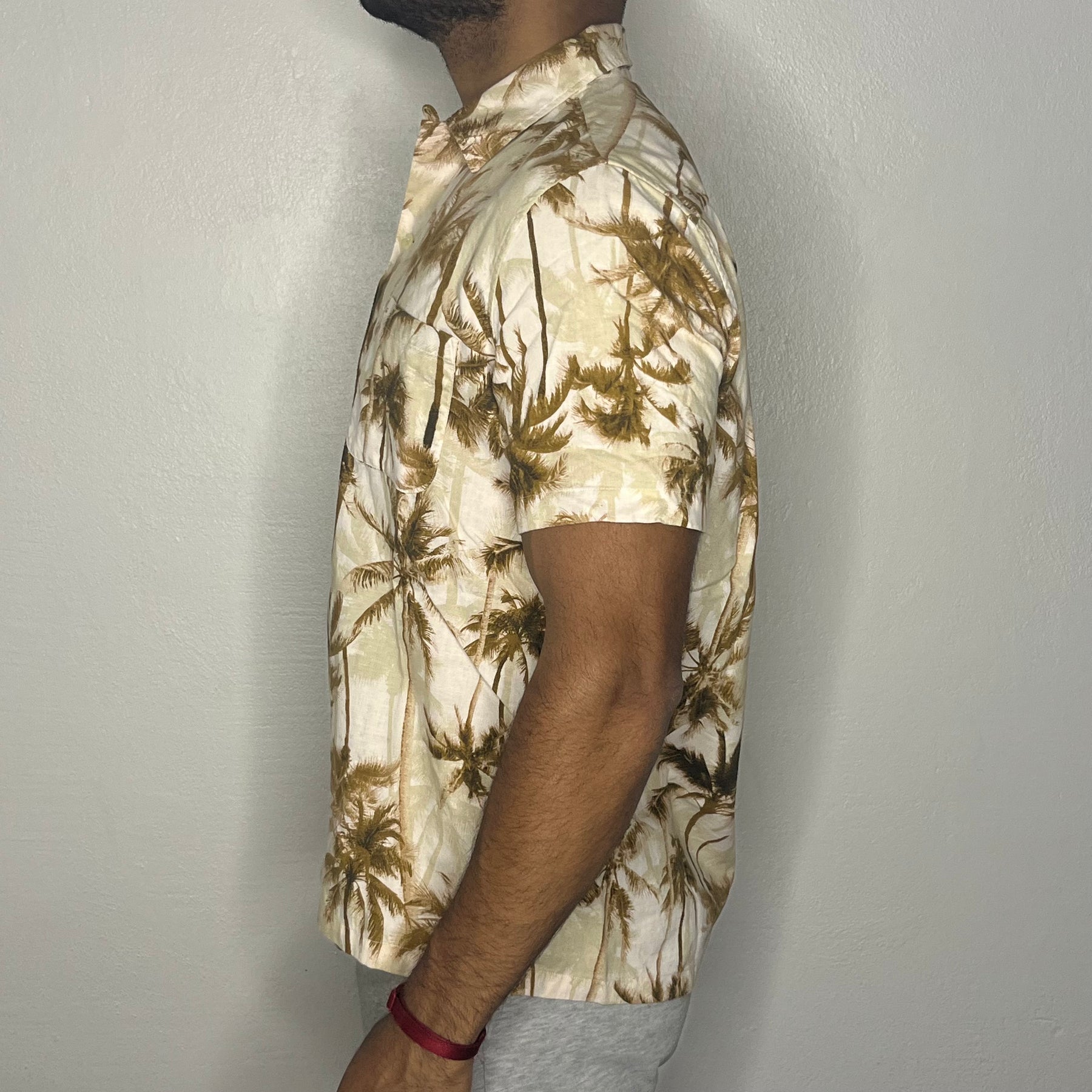 Saint Laurent Skjorte, Herre 'Creme' Hawaiian (XSmall) ☀️
