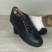 Lanvin Sneakers, Herre 'Sort' Mat Toe (40)