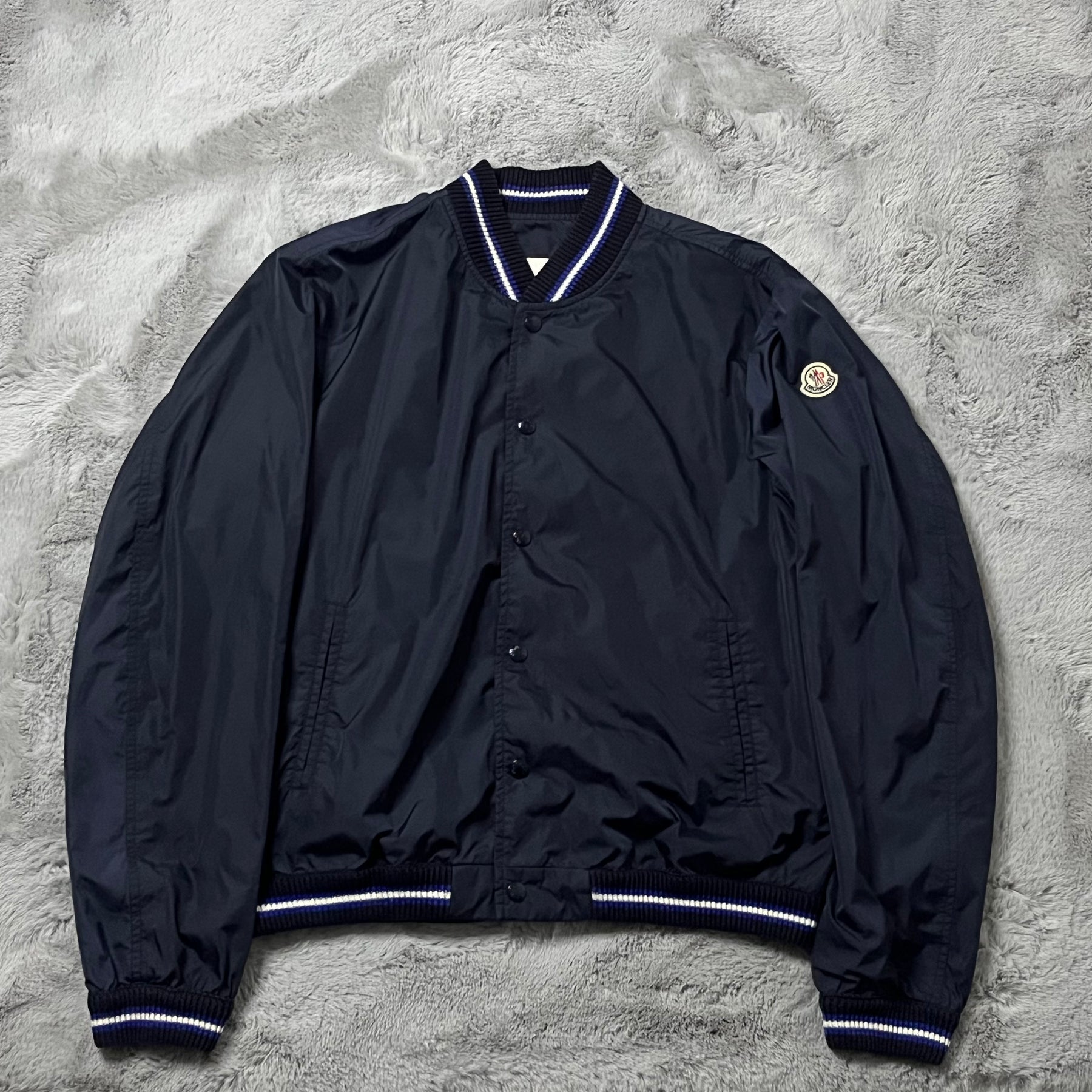Moncler Vindjakke, Herre 'Navy' Dubost Giubbotto (M4 / Large) 🕶️