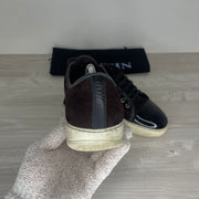 Lanvin Sneakers, 'Bordeaux Ruskind' Lak Toe (39)