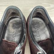 Lanvin Sneakers, 'Bordeaux Ruskind' Lak Toe (39)