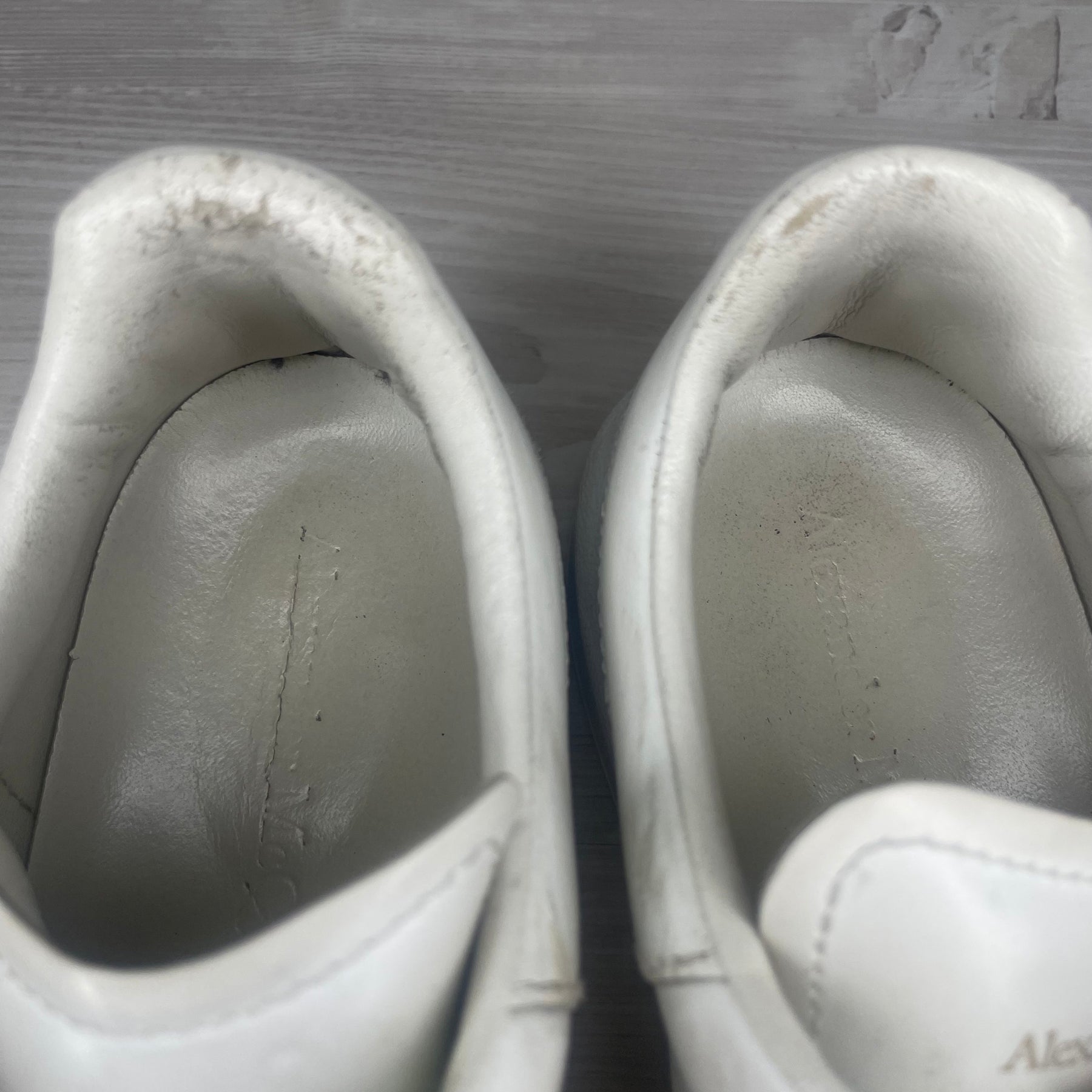 Alexander McQueen Sneakers, 'All White Leather' Oversized (37)