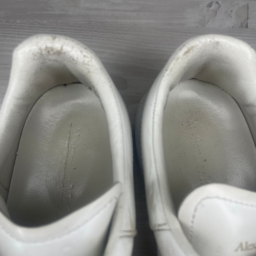 Alexander McQueen Sneakers, 'All White Leather' Oversized (37)