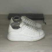 Alexander McQueen Sneakers, 'All White Leather' Oversized (37)