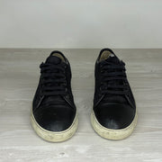 Lanvin Sneakers, 'Sort Ruskind' Mat Toe (41) 🫣