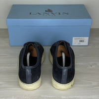 Lanvin Sneakers, 'Navy Ruskind' 'Lak Toe (41)