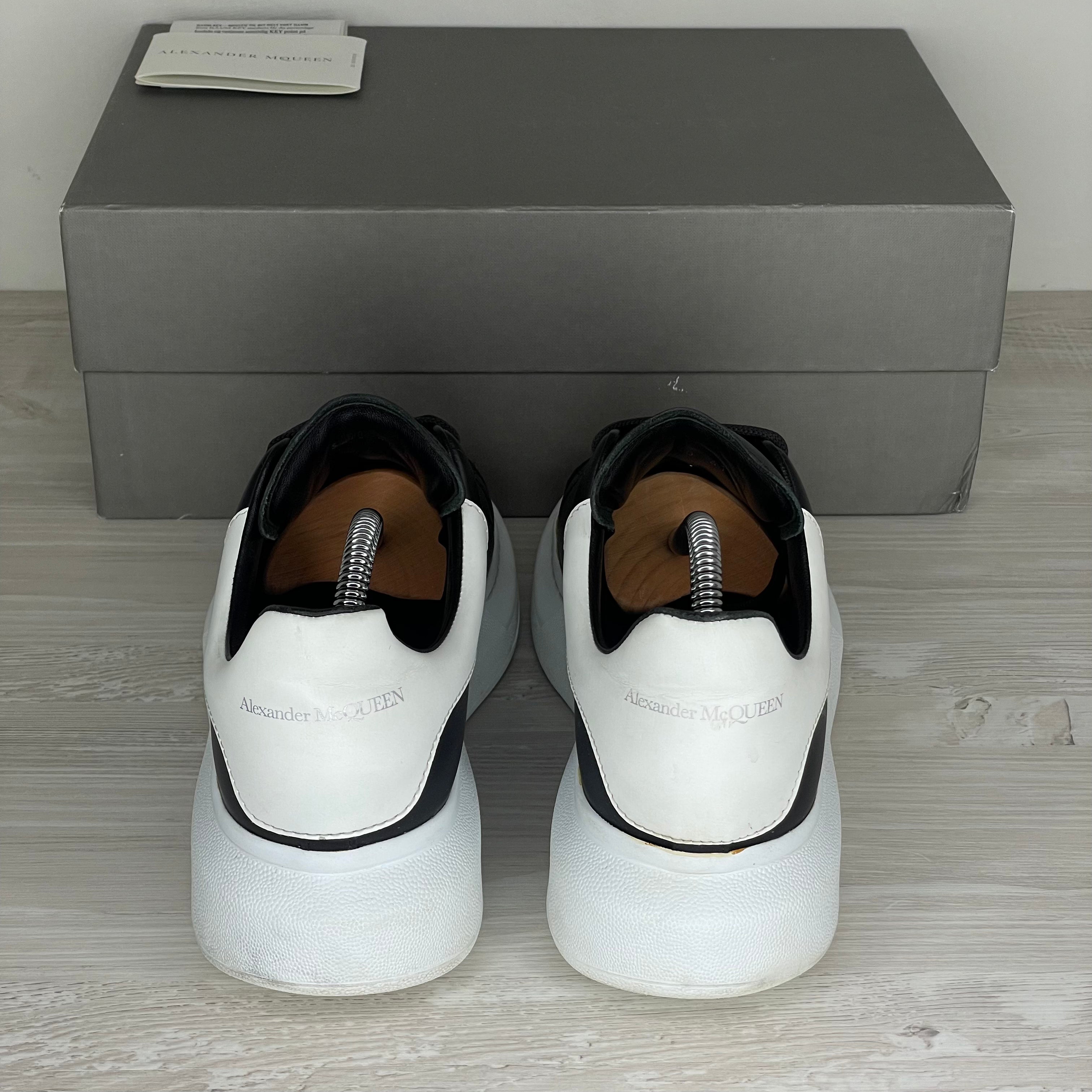 Alexander McQueen Sneakers, 'Sort Læder' Oversized (41)