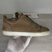 Christian Louboutin Sneakers, 'Brun Læder' Louis Junior (45)
