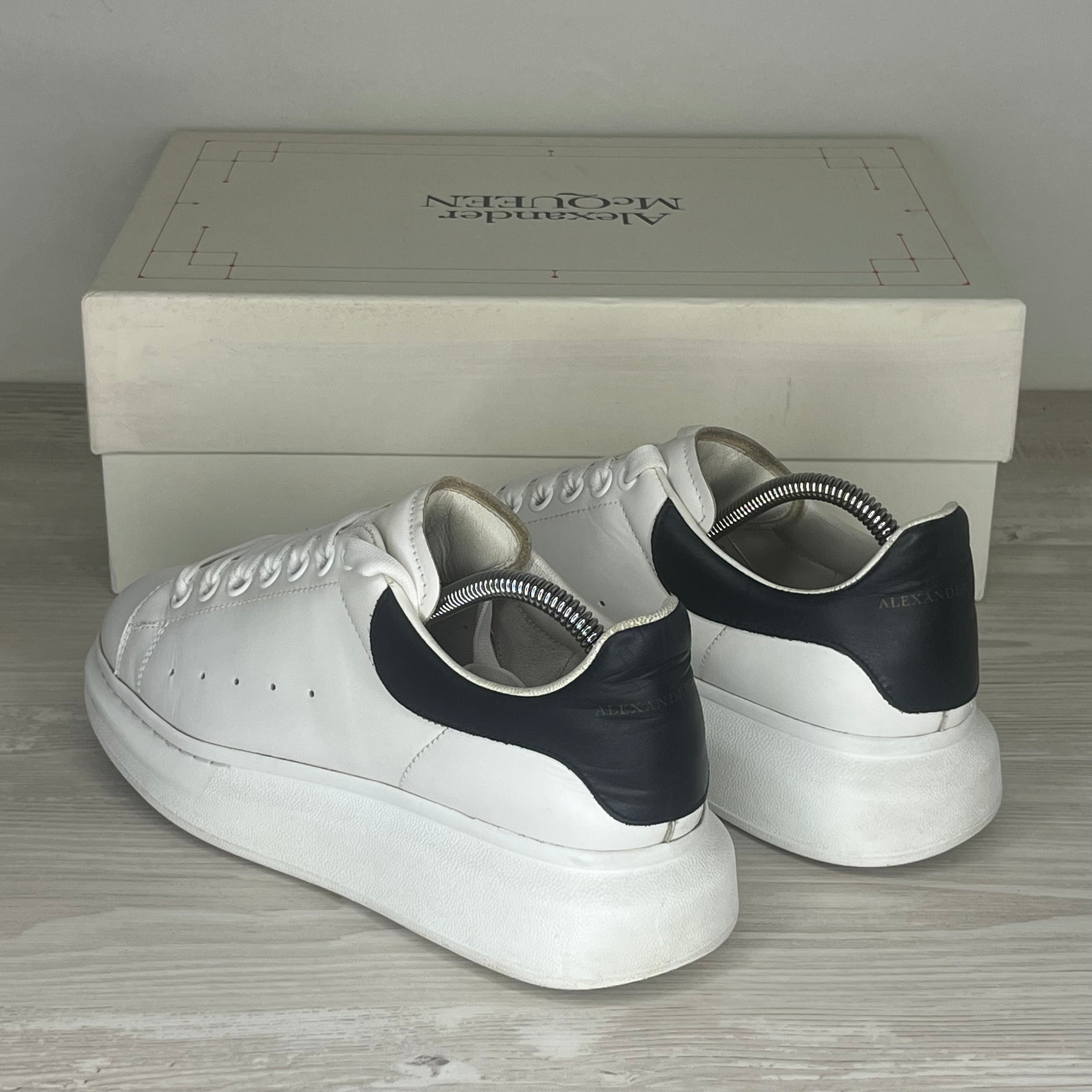 Alexander McQueen Sneakers, 'White Leather' Oversized (38.5)