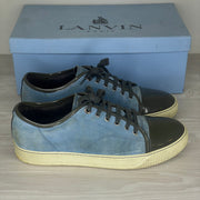 Lanvin Sneakers, 'Blå Ruskind' Lak Toe (43)
