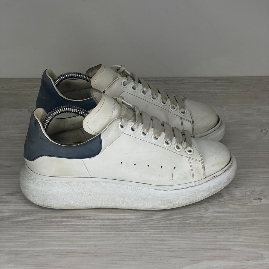 Alexander McQueen Sneakers, 'Blå Ruskind' Oversized (40)