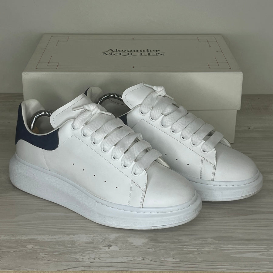 Alexander McQueen Sneakers, 'Hvid Læder' Oversized (43) ⚪️